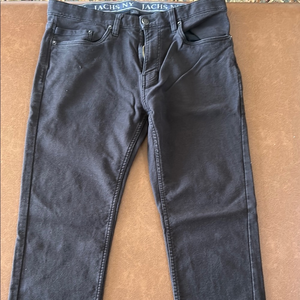 Jachs Men's Black Jeans